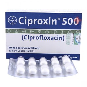 Ciproxin (Ciprofloxacin) 500mg