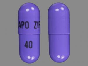 Geodon (Ziprasidone) 40mg